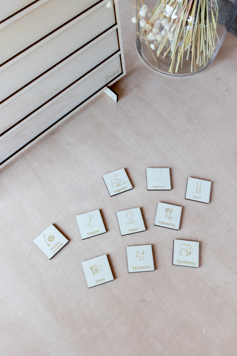 Pictogrammen activiteiten | 10 stuks | Studio Poespas