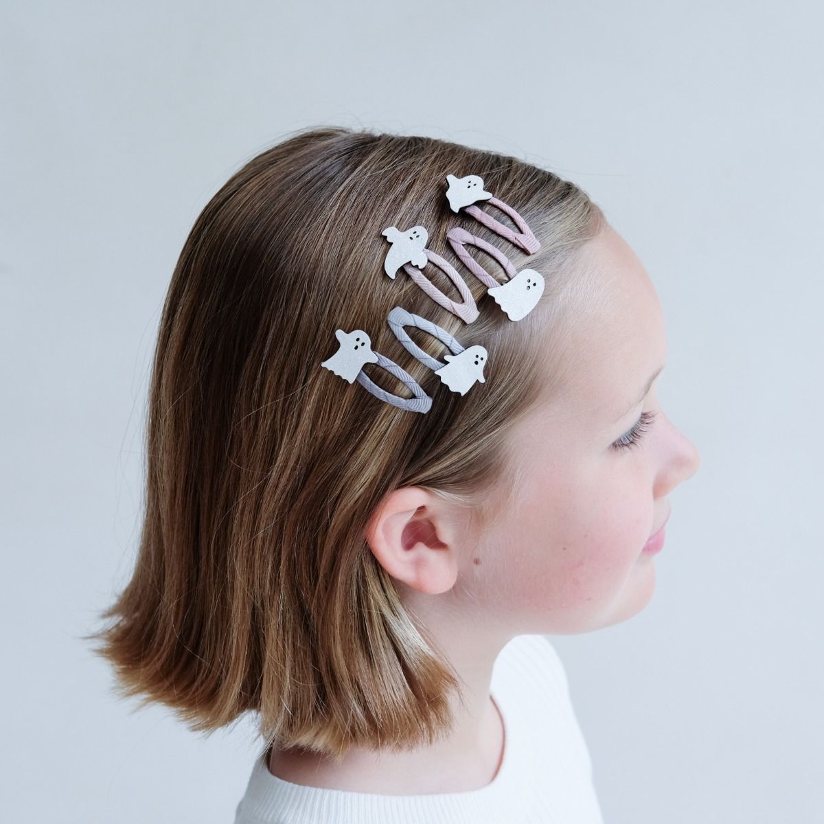 Haarknipjes ghost | Halloween | 5 stuks | Mimi & Lula