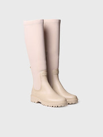 High boots Feline | All weather beige