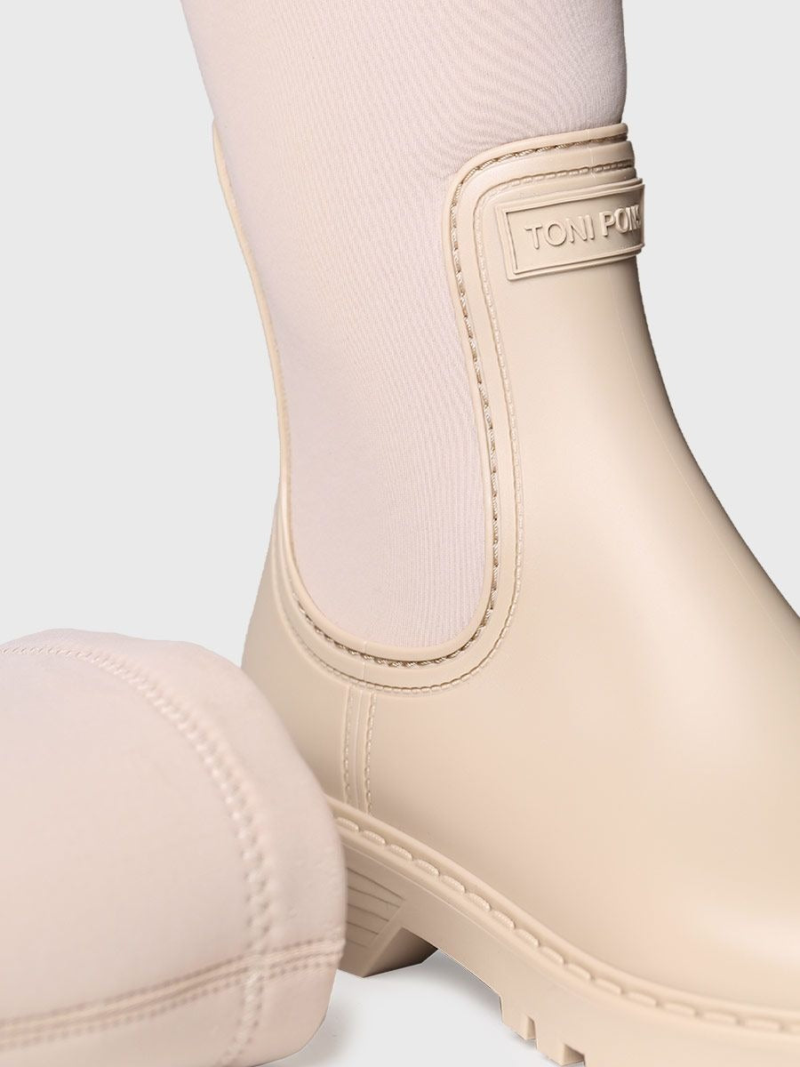 High boots Feline | All weather beige