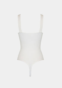 Everybody V-neck | Snow white | MAGIC Body Fashion