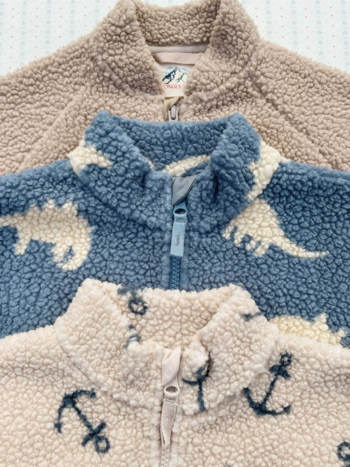 Teddy jacket Jody | Dino mist | Konges Slojd 5