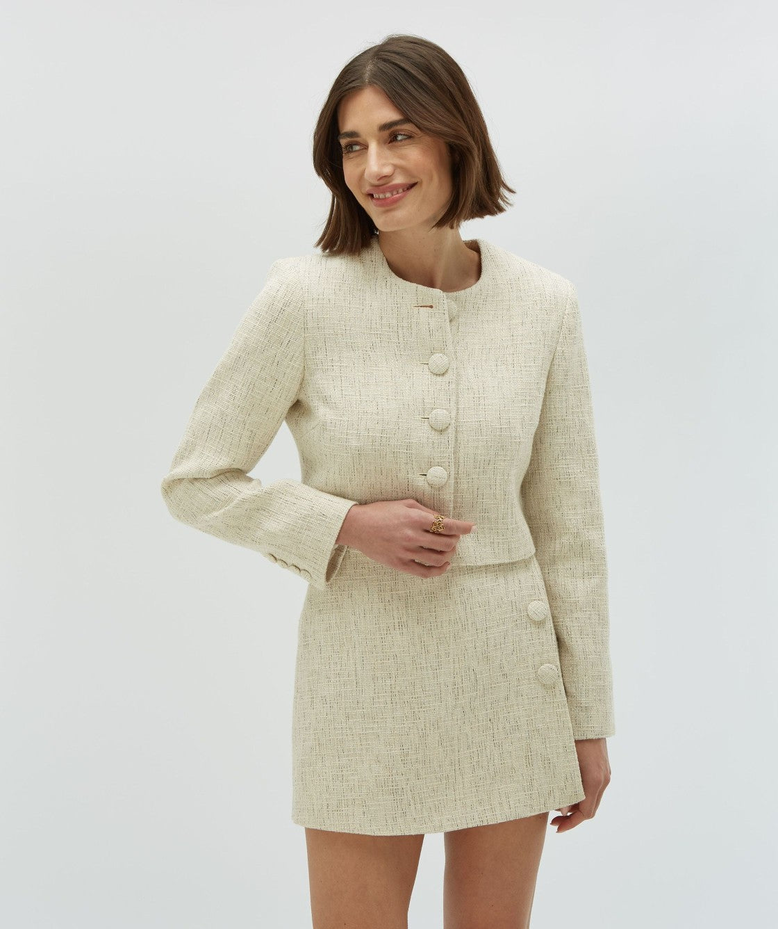 Jacket Remi | Light ecru | JOSH V 3