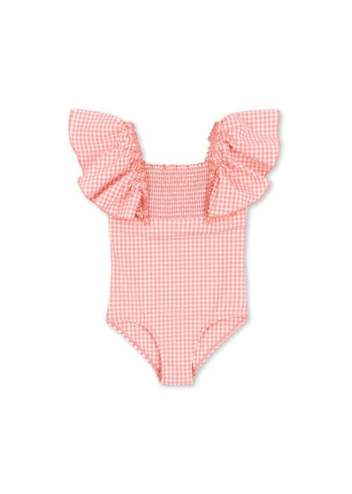 Swimsuit Fresia | Geranium pink | Konges Slojd  1