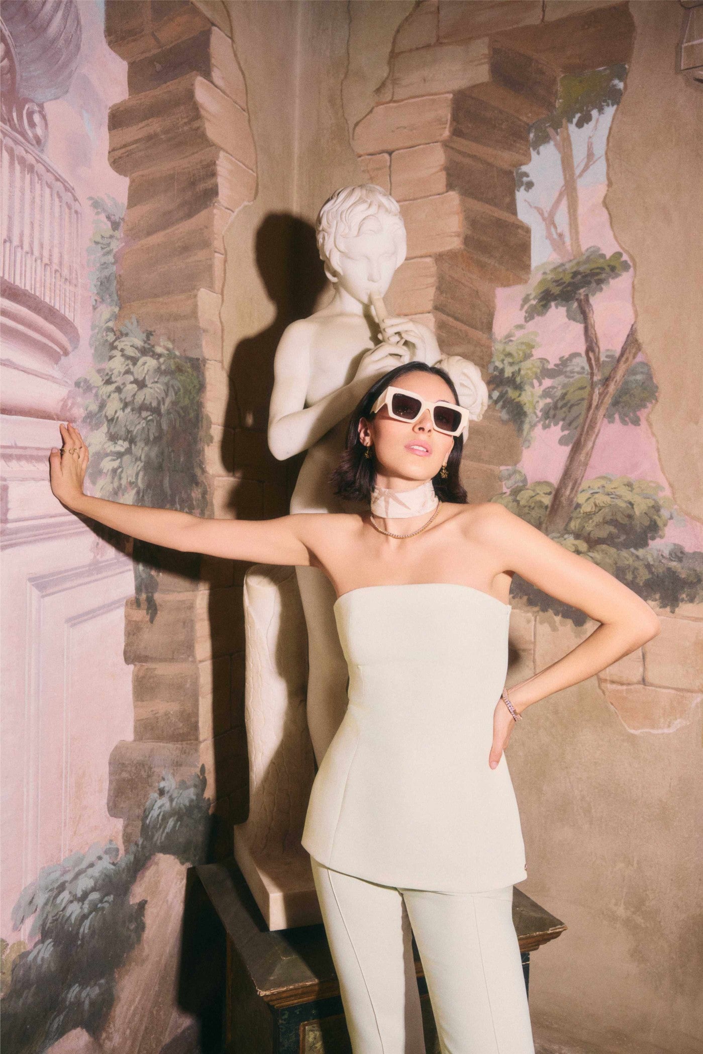 Bandeautop Ivy | Light ecru | JOSH V 3