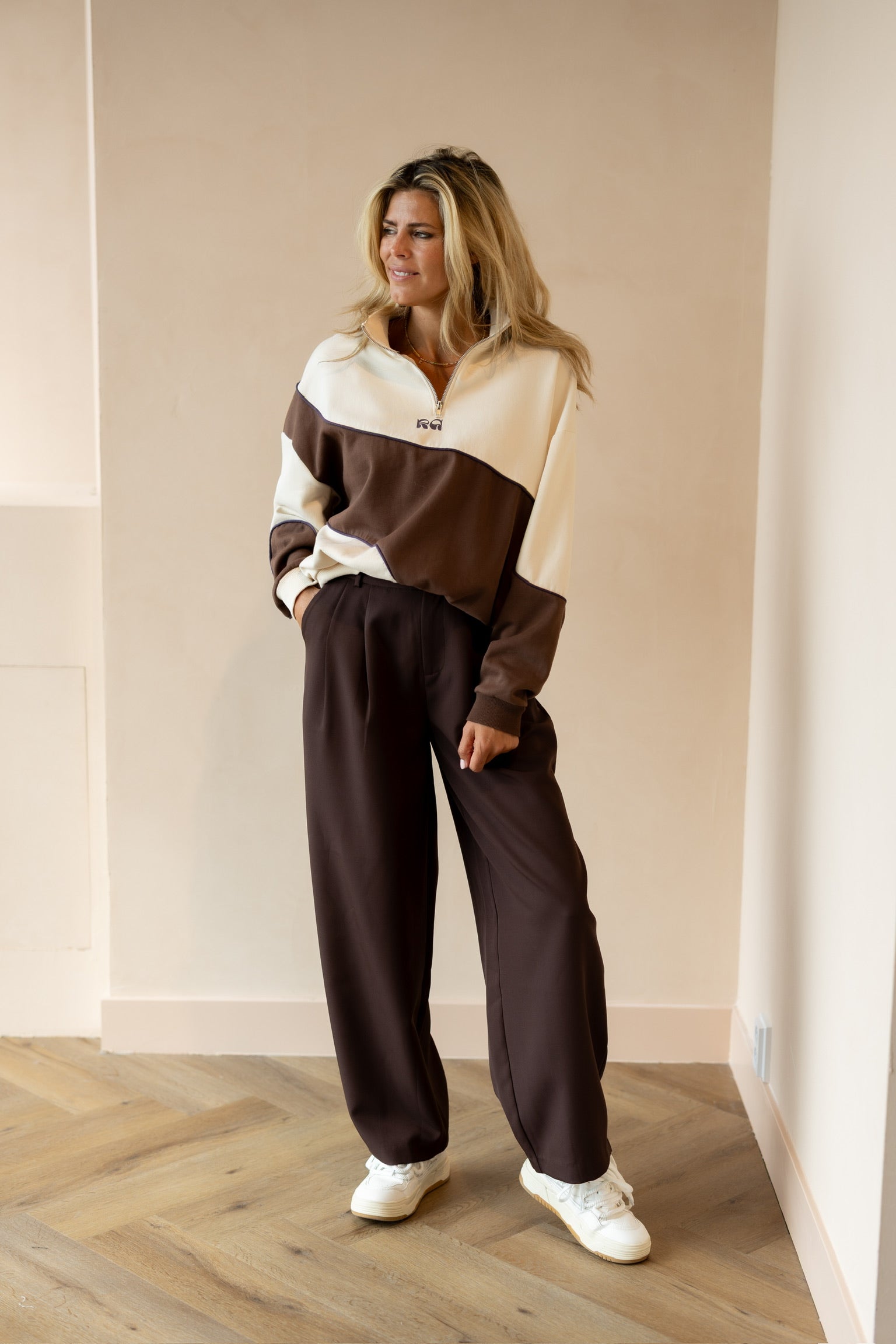 Balloonfit pants Kaly | Brown | Refined Department