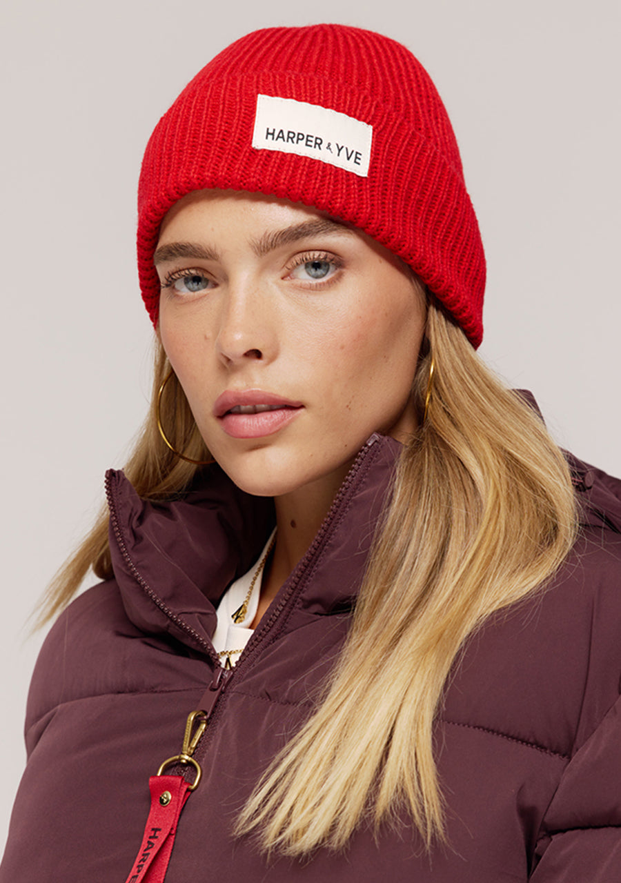 Beanie Harper | Racing red | Harper & Yve