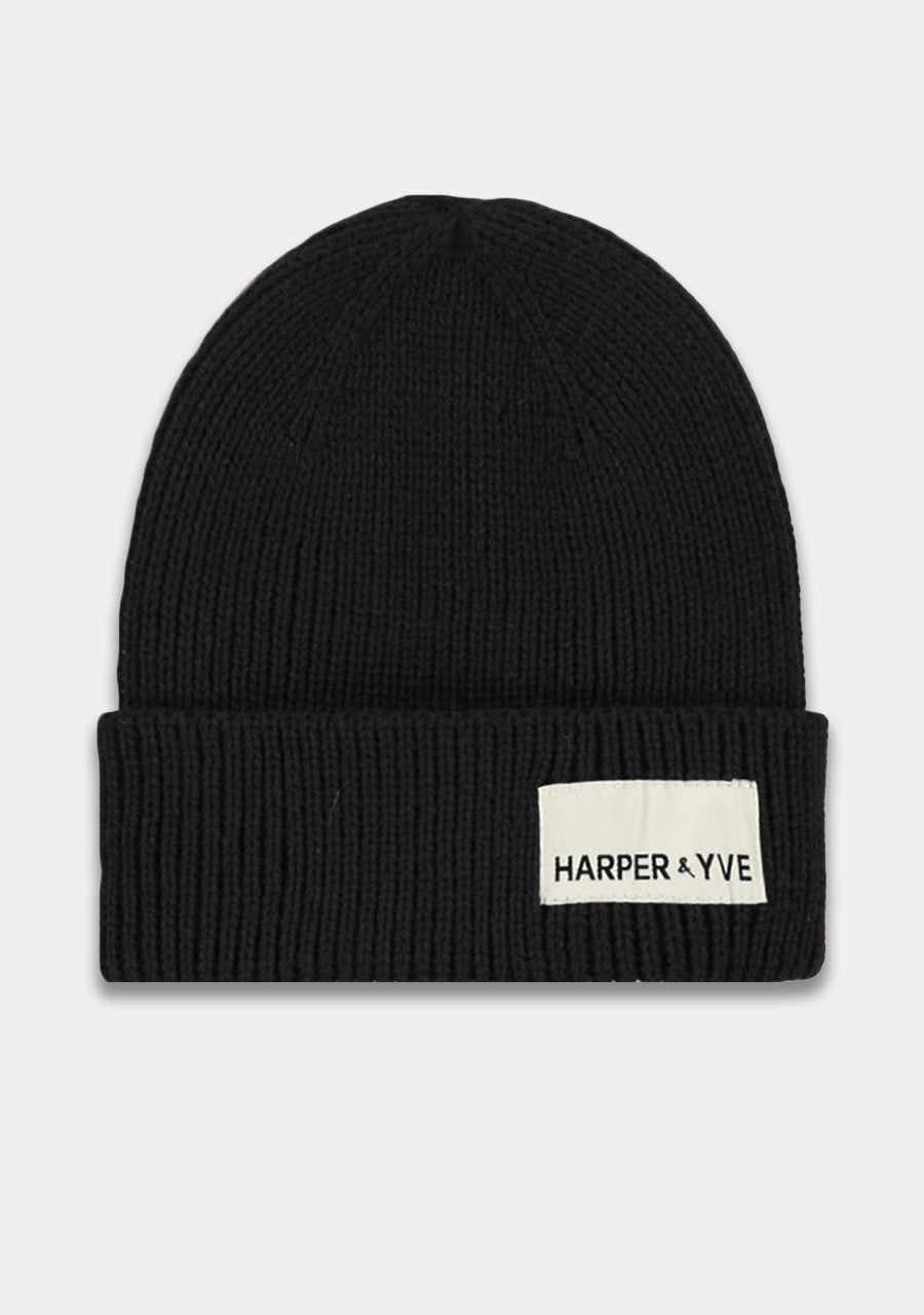 Beanie Harper | Black | Harper & Yve