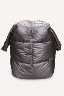 Big puffy weekend bag Camill | Greige gold | Tinne+Mia