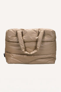 Big puffy weekend bag Camill | Porcini | Tinne+Mia