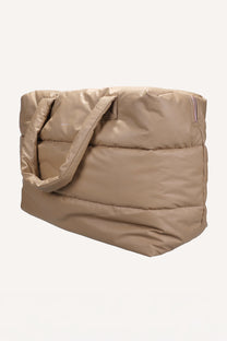 Big puffy weekend bag Camill | Porcini | Tinne+Mia