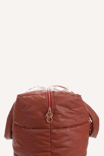 Big puffy weekend bag Camill | Red wood | Tinne+Mia
