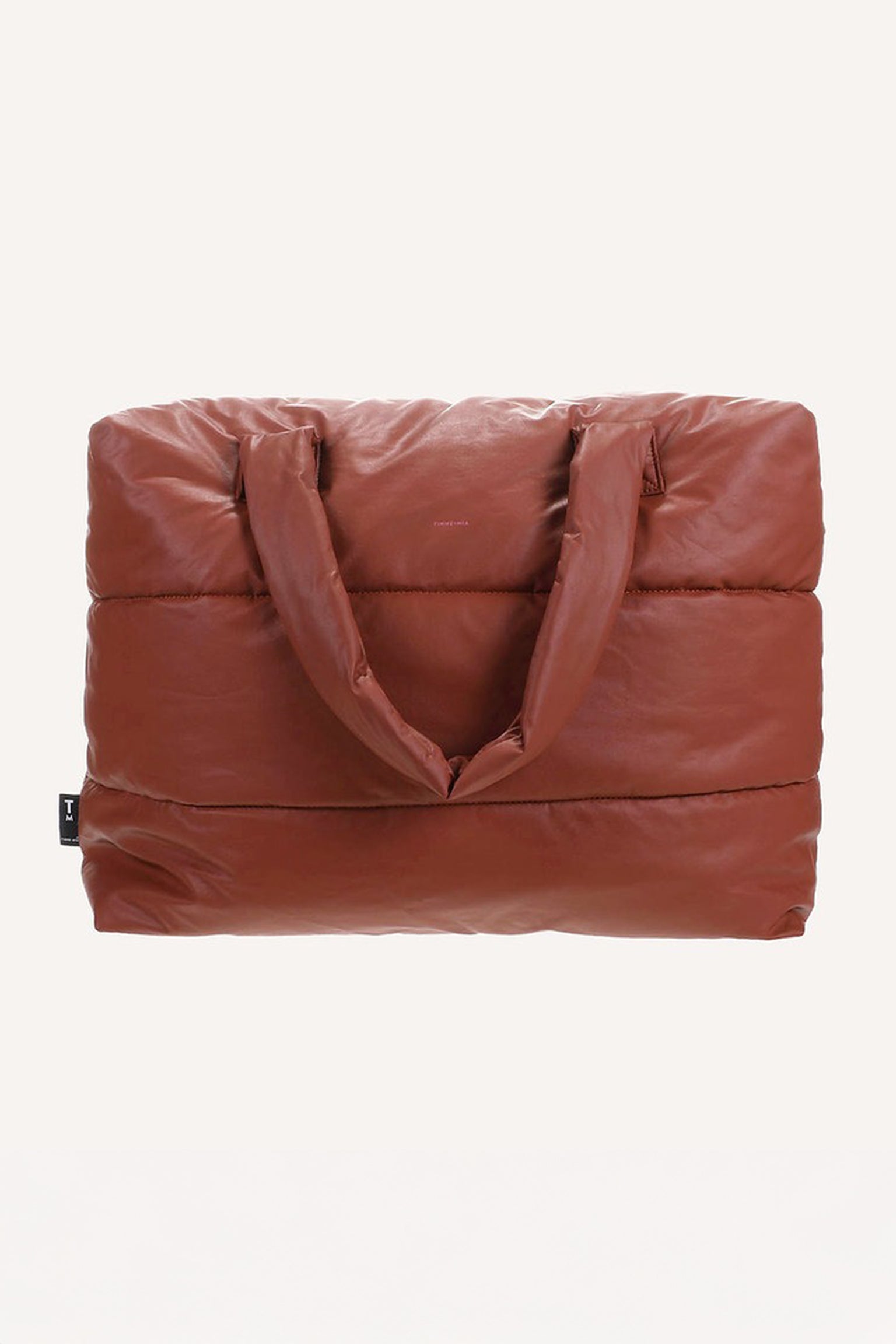 Big puffy weekend bag Camill | Red wood | Tinne+Mia