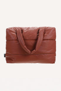 Big puffy weekend bag Camill | Red wood | Tinne+Mia
