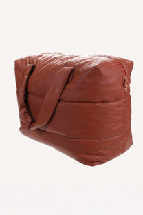 Big puffy weekend bag Camill | Red wood | Tinne+Mia