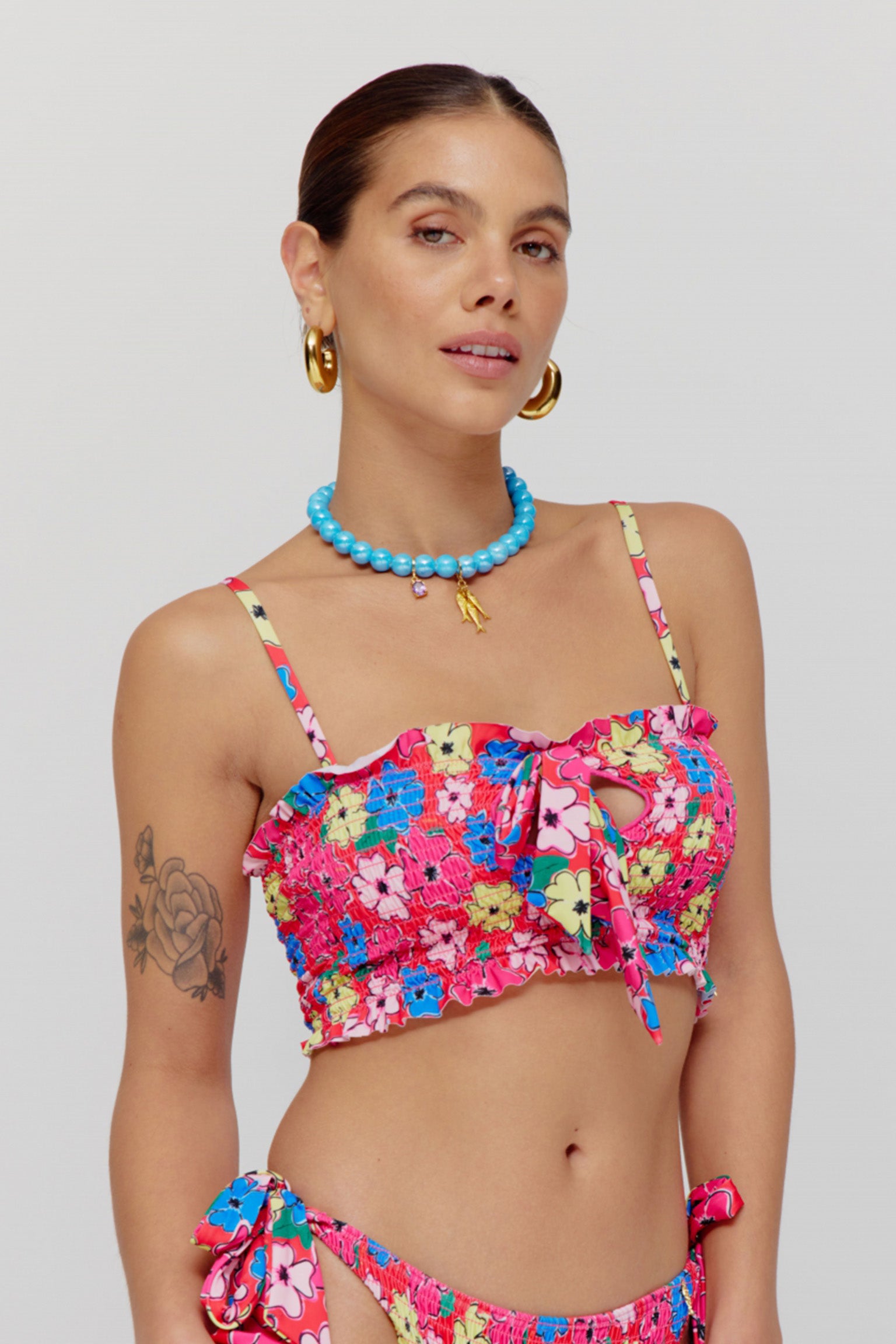 Bikinitop Rosa | Floral mix | Harper & Yve