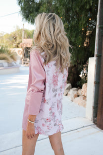 Blazer The Devil Wears Prada | Vintage shimmer satin | Studio Amaya x Poespas