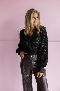 Blouse Eleonora | Black | Studio Amaya