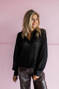 Blouse Eleonora | Black | Studio Amaya