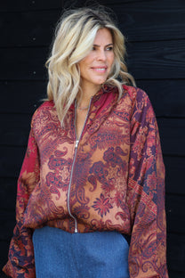 Bomber Faith | Multi print | Amaya Amsterdam