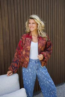 Bomber Faith | Multi print | Amaya Amsterdam