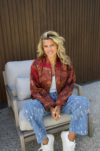 Bomber Faith | Multi print | Amaya Amsterdam