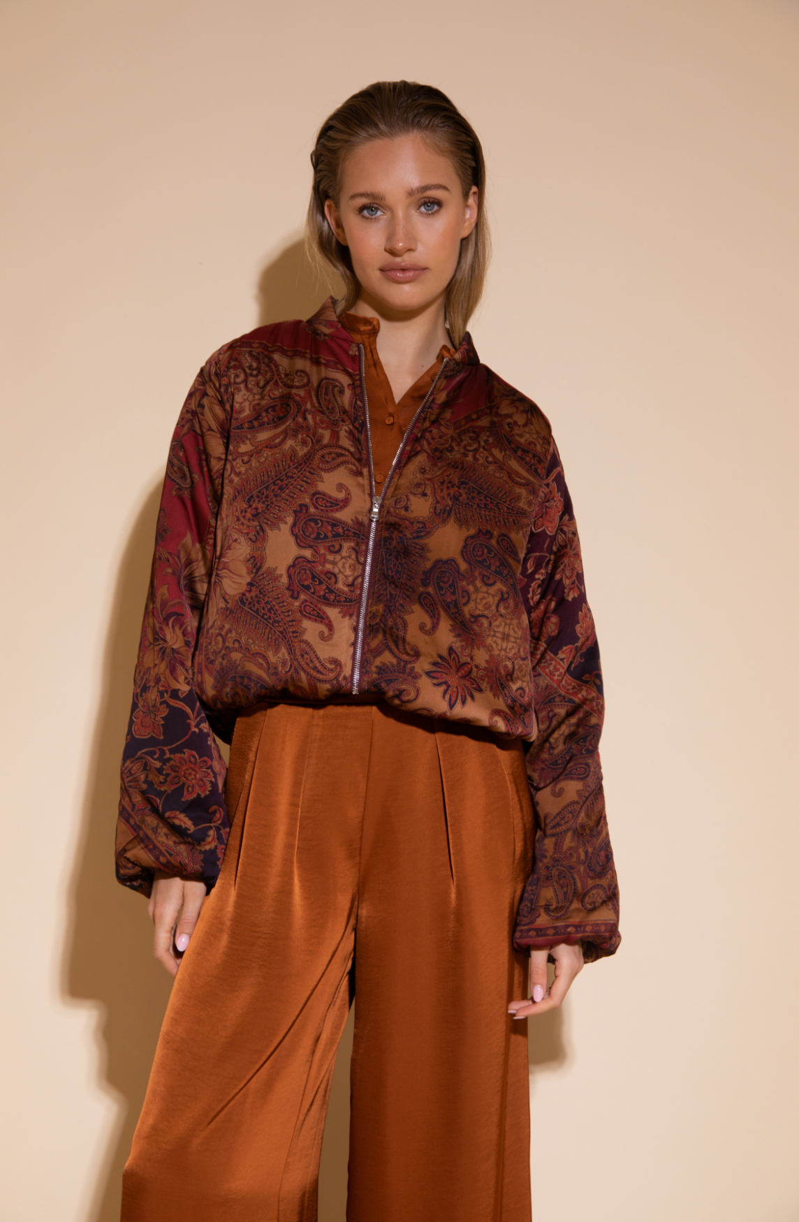 Bomber Faith | Multi print | Amaya Amsterdam