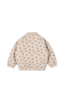 Bomberjack Juno printed | Bow magnet | Konges Slojd