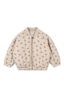 Bomberjack Juno printed | Bow magnet | Konges Slojd