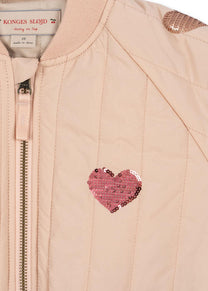 Bomberjack Juno sequin | Cameo Rose | Konges Slojd
