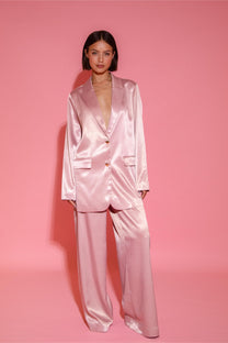 Broek Charlies Angels | Vintage shimmer satin | Studio Amaya x Poespas