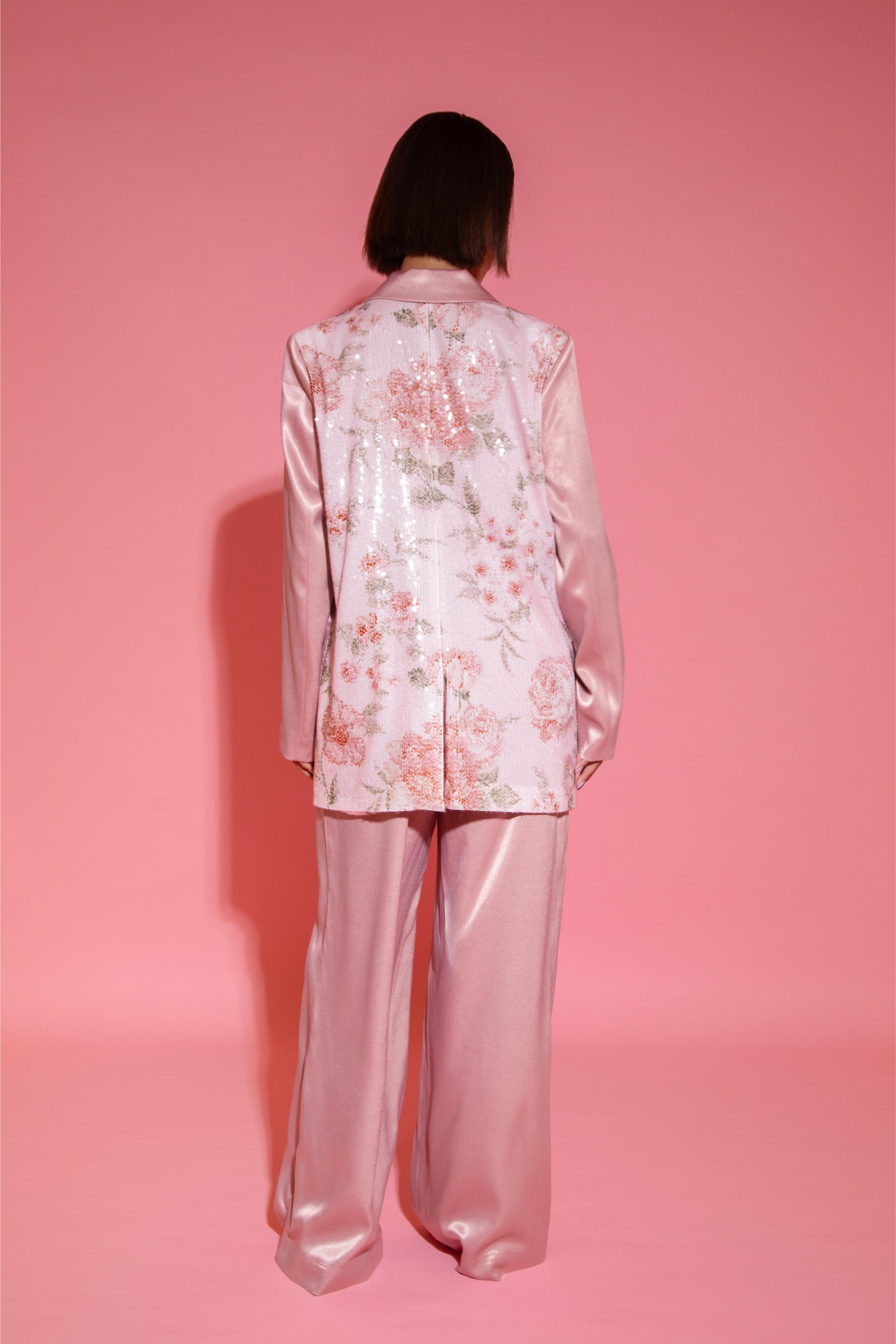 Broek Charlies Angels | Vintage shimmer satin | Studio Amaya x Poespas