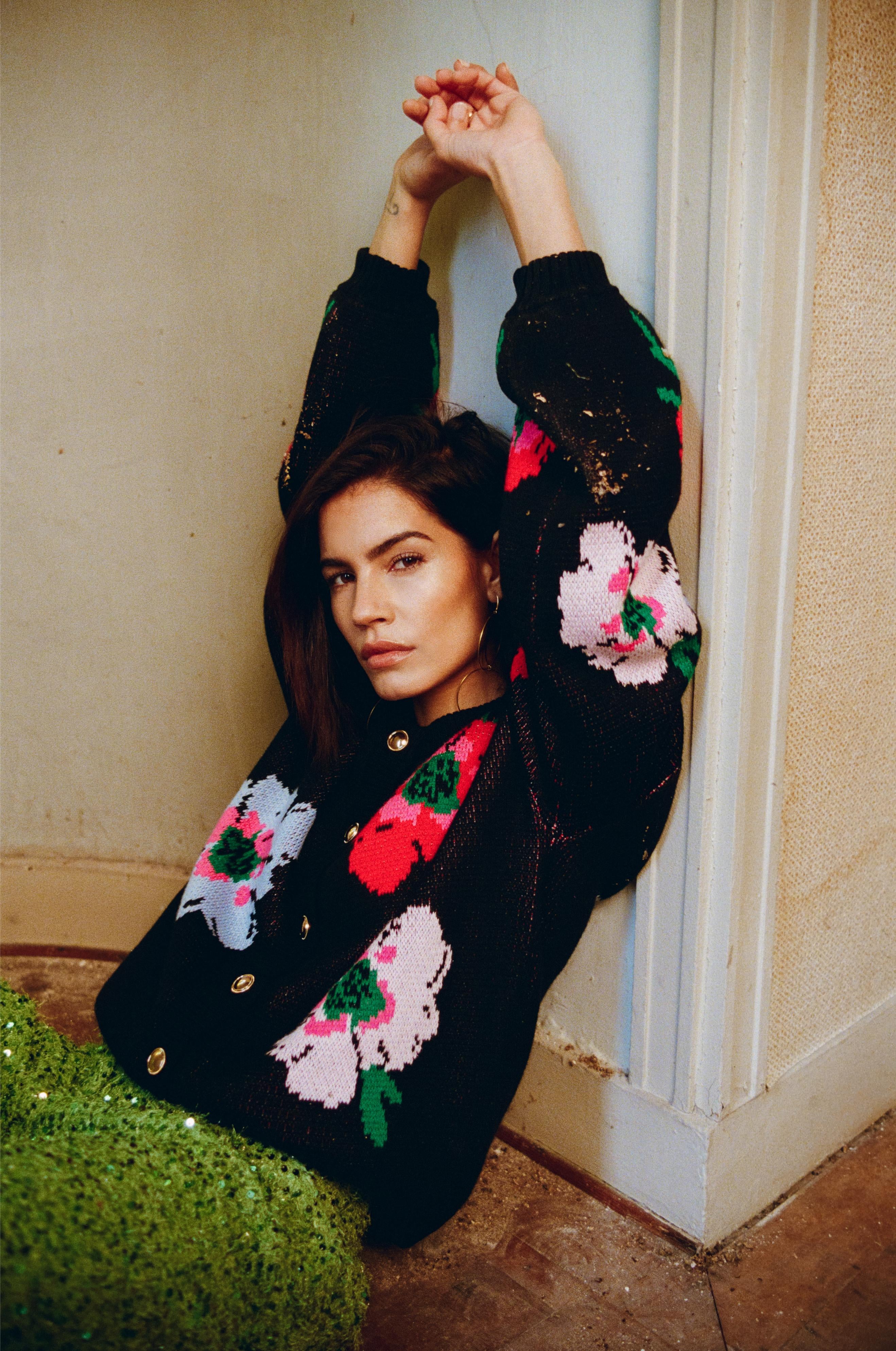 Cardigan Jazz | Multi flower | Harper & Yve