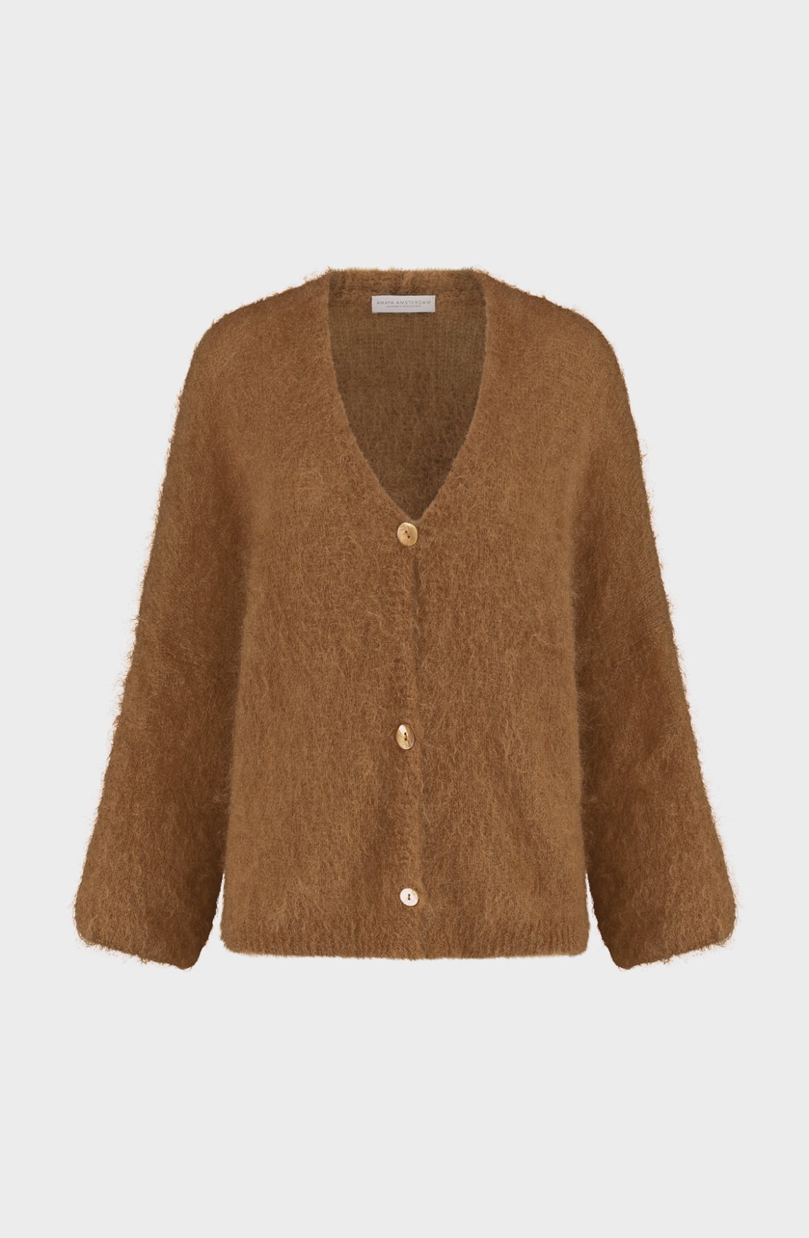 Cardigan Roos | Camel | Amaya Amsterdam