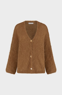 Cardigan Roos | Camel | Amaya Amsterdam