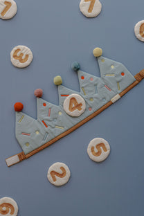 Celebration crown birthday | Slate | Fabelab