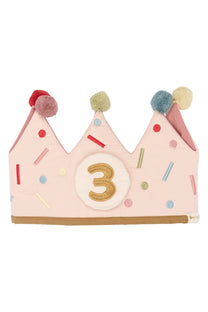 Celebration crown birthday | Peach whip | Fabelab