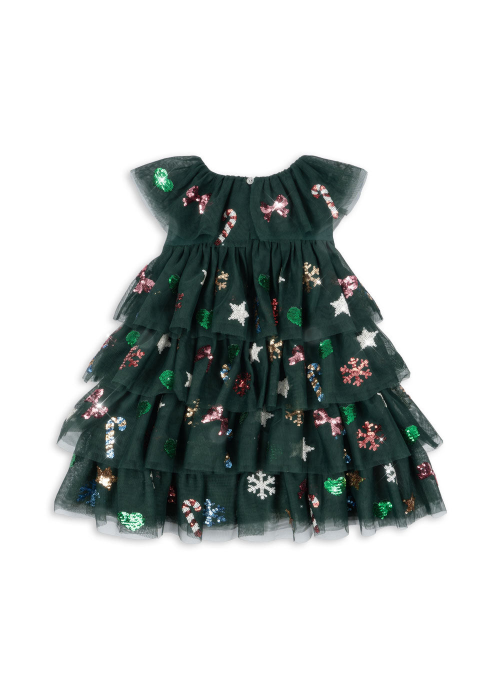 Christmas dress Yvonne | Hunter green | Konges Slojd