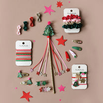 Christmas tree glitter clips | Rockahula