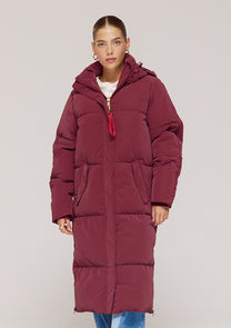 Coat Yitty | Wine berry | Harper & Yve
