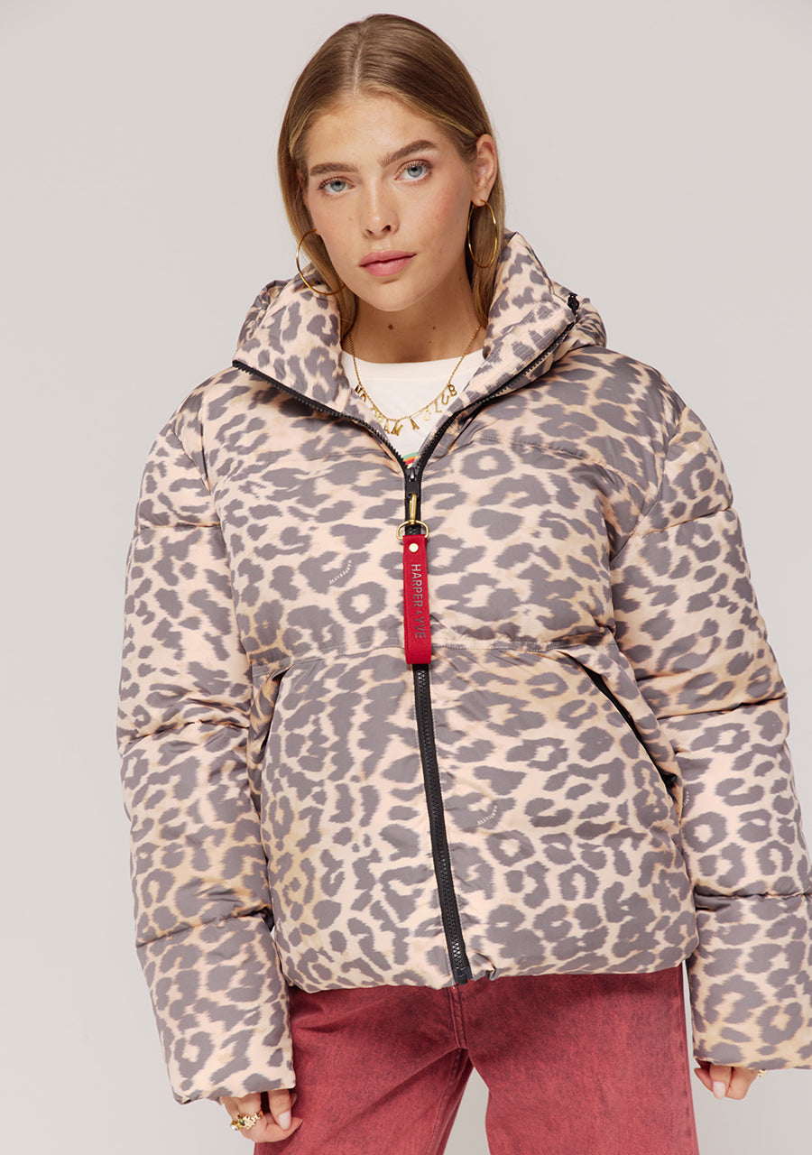Coat Karly | Lexie leopard | Harper & Yve