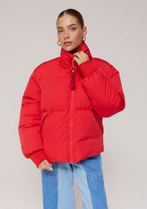 Coat Marly | Racing red | Harper & Yve