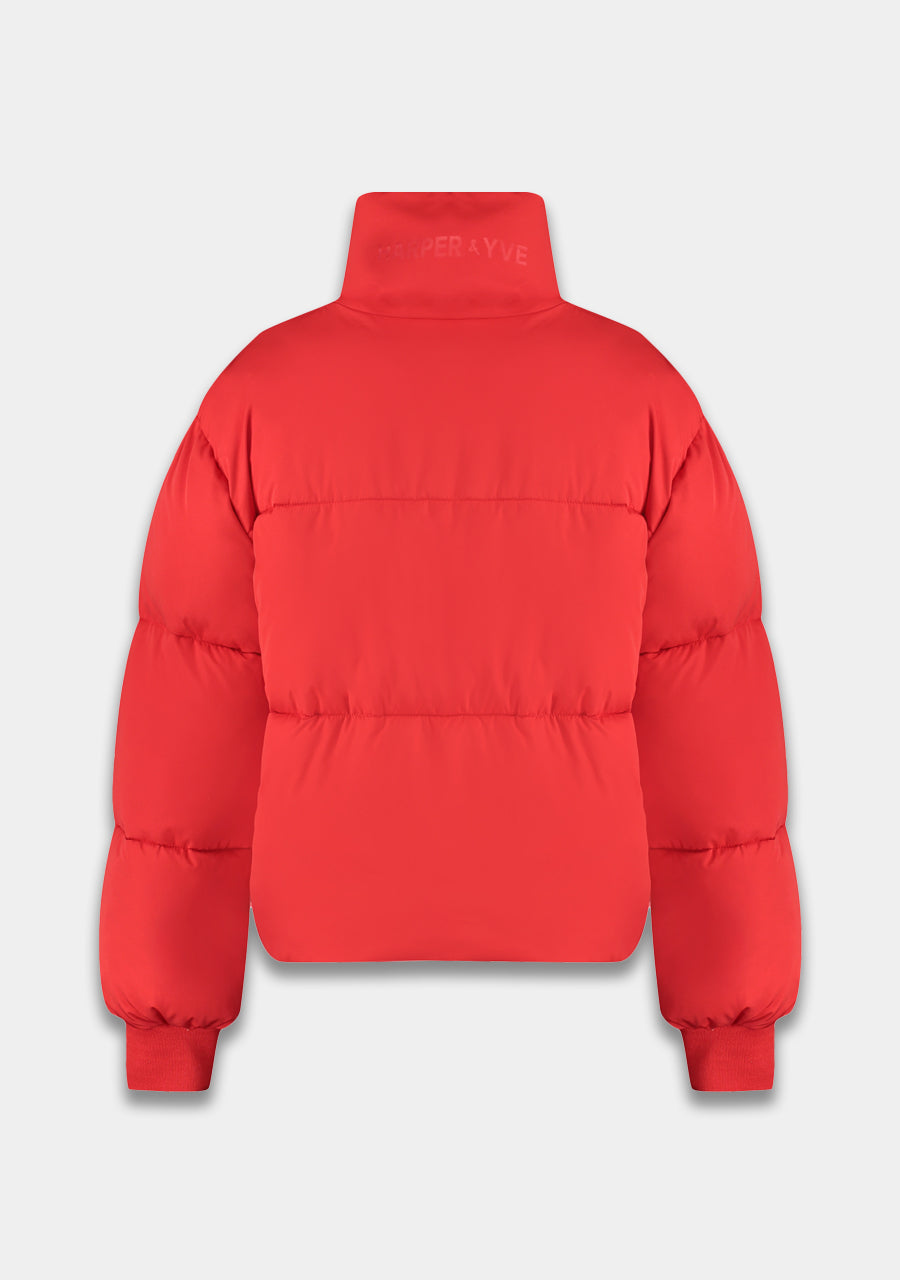 Coat Marly | Racing red | Harper & Yve