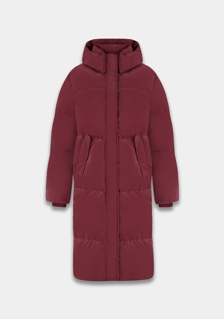 Coat Yitty | Wine berry | Harper & Yve