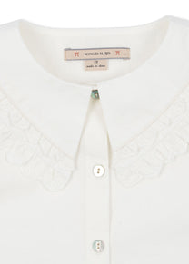 Collar shirt Coeur | Optic white | Konges Slojd