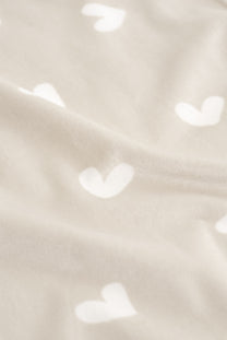 VOORDEELBUNDEL | Dekbedovertrekset Love on Top en hoeslaken Natural Dune | SJUMO x Poespas