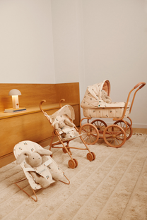 Doll stroller Elsie | Peach/sea shell | Liewood
