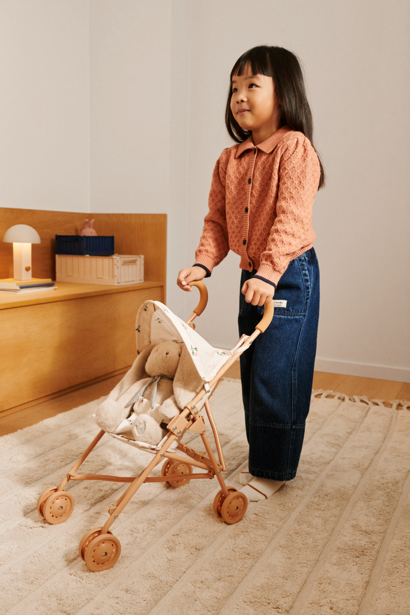 Doll stroller Elsie | Peach/sea shell | Liewood