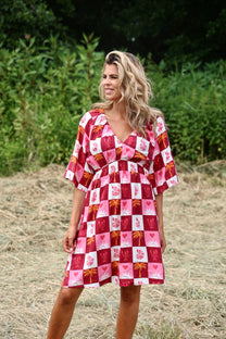 Zomerjurkje Kim | Multicolor | Je m’appelle x Poespas