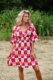 Zomerjurkje Kim | Multicolor | Je m’appelle x Poespas